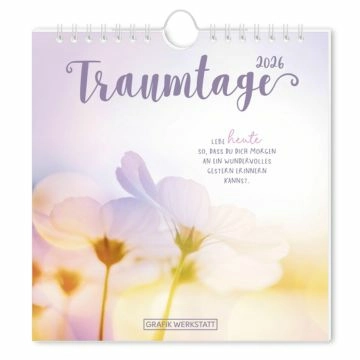Postkarten Kalender, 2026,Traumtage