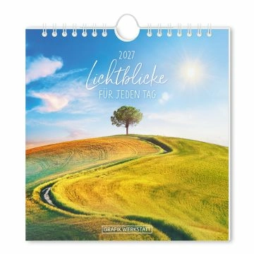 Postkarten Kalender, 2027, Lichtblicke
