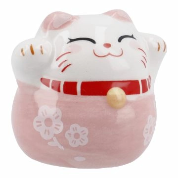 Mini-Katze, pink, 4.5 cm
