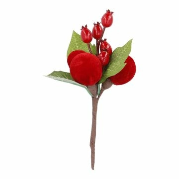 Deko-Stecker Ball, rot, 20 cm