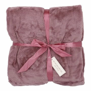 Decke Cozy, altrosa, 130 x 170 cm