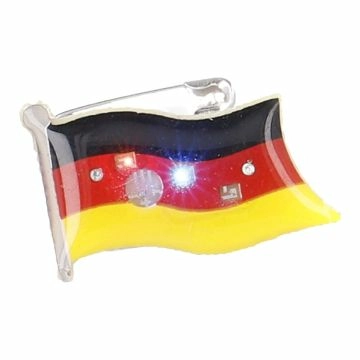 Blinklicht-Anstecker Deutschland, Flagge