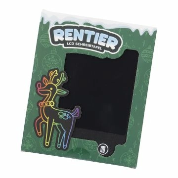 Mini-Zaubertafel Xmas, Rentier, 11.5 x 9 cm