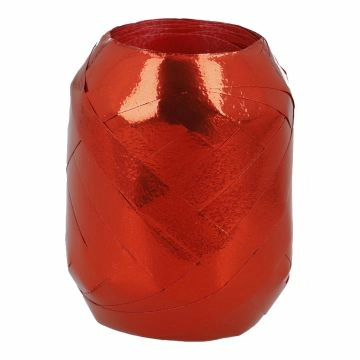 Geschenkband Eiknäuel, Uni/rot, 30 m