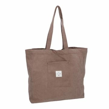 Shopper Cord, braun