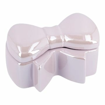 Dekodose Schleife, lila, 15 x 10 x 7.5 cm