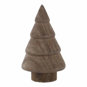 Tanne Stufen, braun/breit, 8 cm