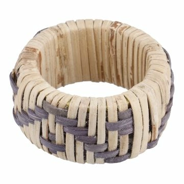 Serviettering Natur, lila, 5.5 cm