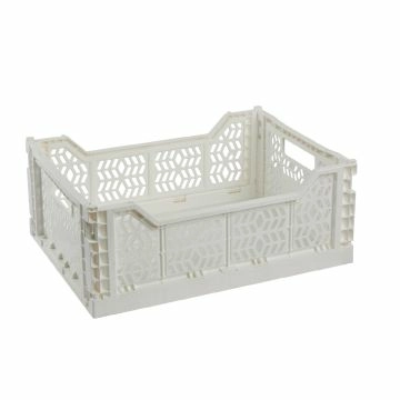 Klappbox, 40 x 30 x 15 cm, weiß