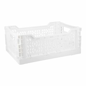 Klappbox, 34 x 24 x 13 cm, weiß