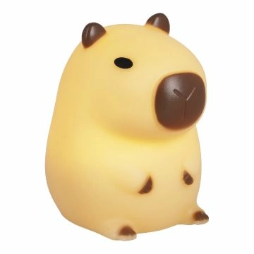 Nachtlicht Capybara, braun, 7.5 cm