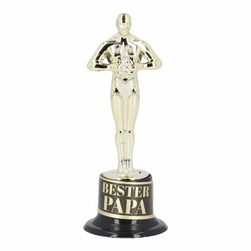 Siegerfigur, Papa/gold, 13 cm