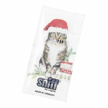 Taschentuch Xmas, Katze, 10 Stück