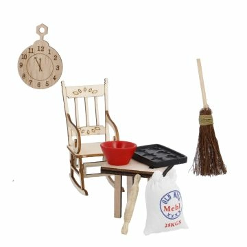 Deko-Set für Wichteltür, Backen