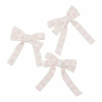 3er Set Schleifen-Sticker, rosa