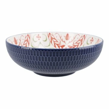 Schale China, Blume Nr. 4, Relief, 24 cm