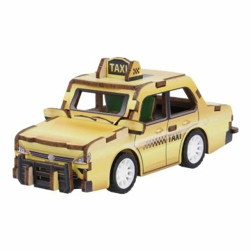 Bausatz 3D, Auto-Modell, Taxi