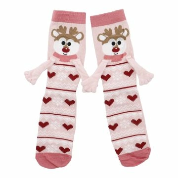 Freunde-Socken Magnet, Xmas/Rentier, Größe 39-42