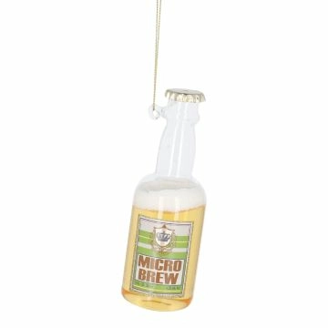 Anhänger Fancy, Edel, Bierflasche, 13 cm