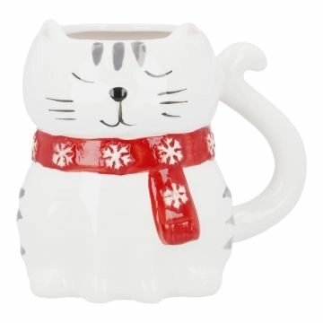 Becher Katze, 12 cm