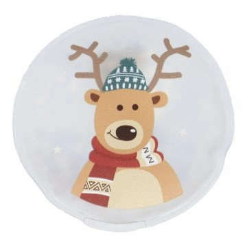 Taschenwärmer Weihnachten, Rentier/Sterne