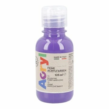 Acrylfarbe, violett, 125 ml
