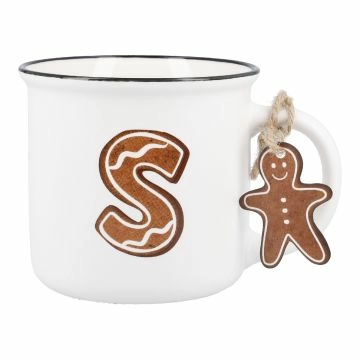 Becher Buchstabe/Lebkuchen, S, 380 ml