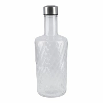 Karaffe mit Schraubverschluss, Wellen, 1000 ml