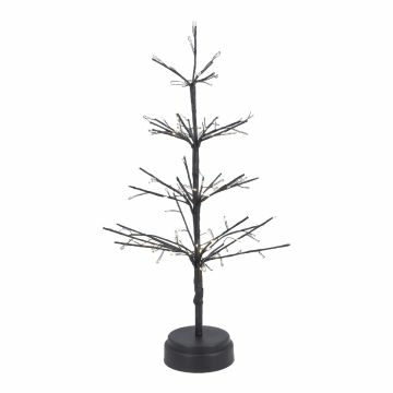 LED-Baum Draht, schwarz, 45 cm