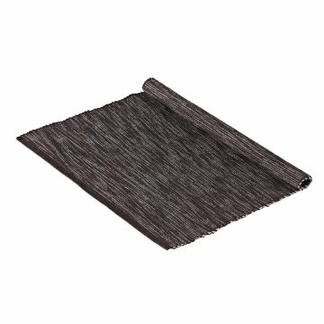 Platzset Anthea, schwarz/hellgrau