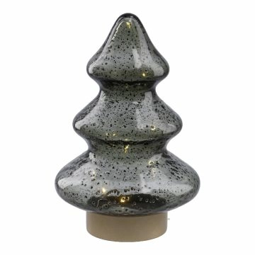 LED-Tanne Punkte, grün, 21 cm