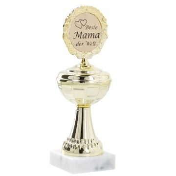 Pokal Beste Mama der Welt, 22 cm