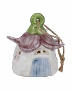 Anh&auml;nger LED-Bl&uuml;tenhaus, lila, 10.5 cm