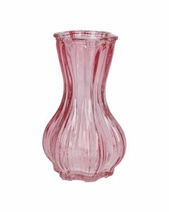 Mini-Vase Form, pink, 10 cm