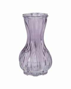 Mini-Vase Form, lila, 10 cm