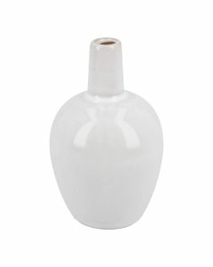 Vase Form, bauchig/Hals, 10 cm