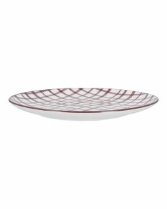 Teller Bali, Karo/lila, 27 cm