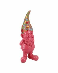 Wichtel M&uuml;tze, pink, 45 cm