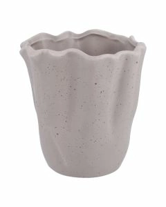 Vase Tulip, grau, 14.5 cm