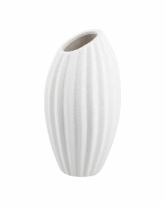 Vase Struktur, organisch/matt, 15 cm