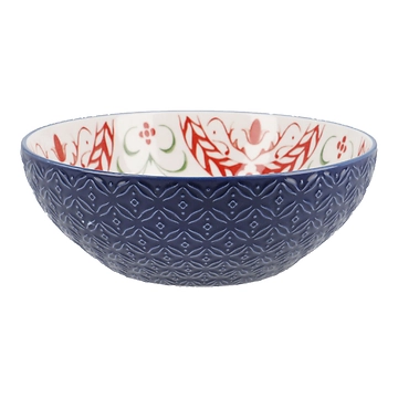 Schale China, Blume Nr. 4, Relief, 20 cm