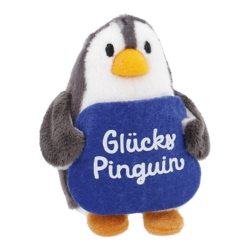 Pinguin mit Botschaft, Glück, 7 cm