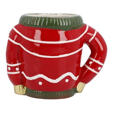 Becher Weihnachtspulli, 490 ml