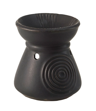 Duftlampe, schwarz