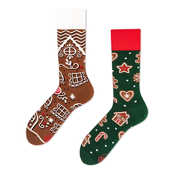 Socken Xmas, Lebkuchen, Gr. 43-46