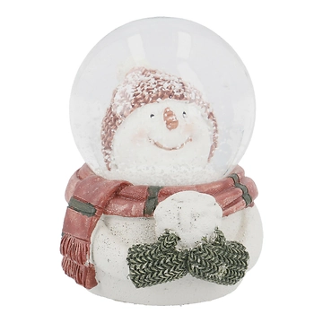 Schneekugel Xmas-Motiv, Schneemann, 4.5 x 6 cm