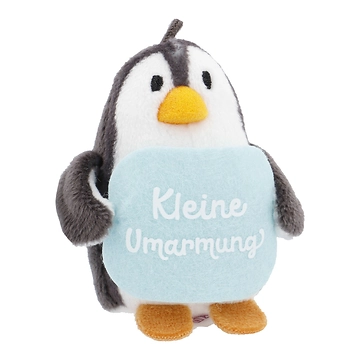 Pinguin mit Botschaft, Umarmung, 7 cm
