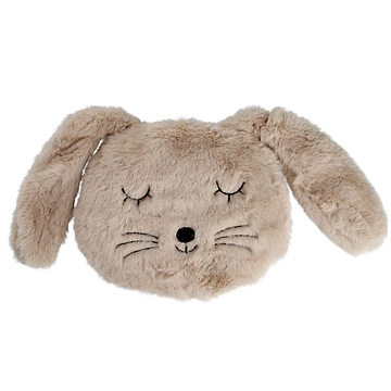 Kirschkernkissen Kaninchen, flauschig, weiß
