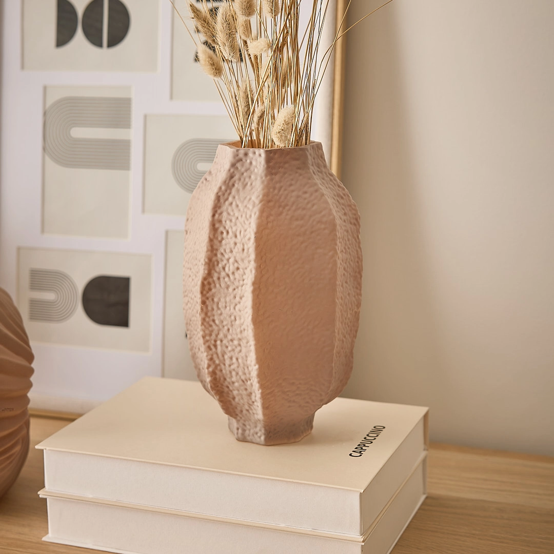 Vase_Steinoptik