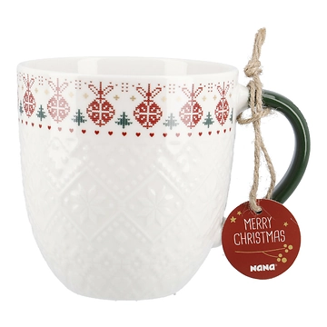 Becher Strick, Ornament, 620 ml